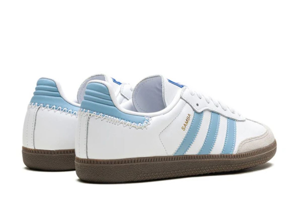Adidas Samba OG "White/Sky Blue"