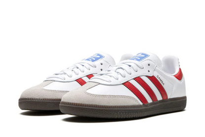 Adidas Samba OG "White/Better Scarlet"