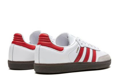 Adidas Samba OG "White/Better Scarlet"