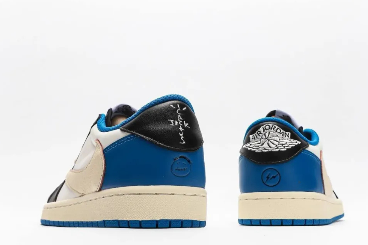 Travis Scott x Nike Blue Black White Edition