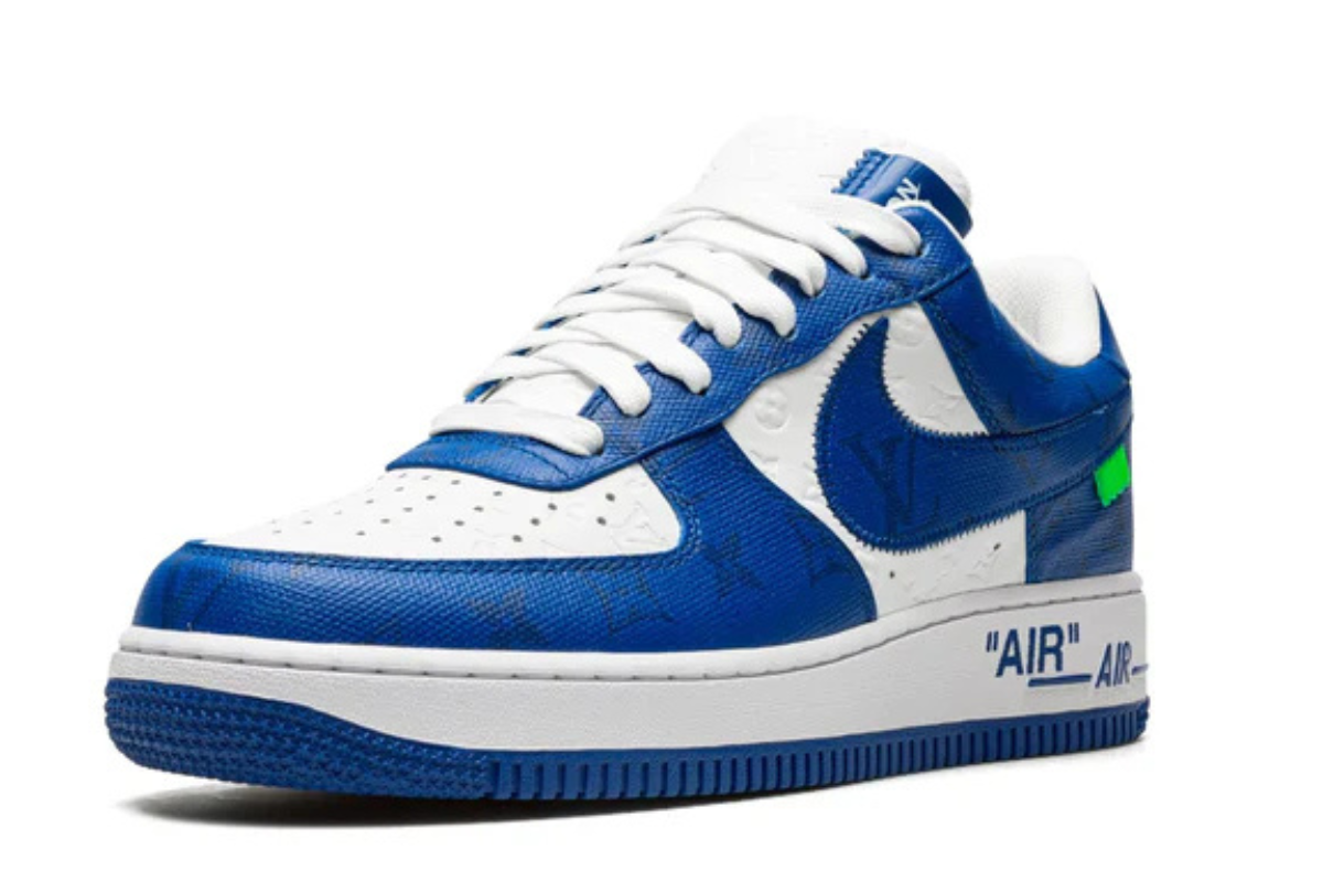 Nike x Louis Vuitton Air Force 1 Low "Virgil Abloh - White/Blue" Sneakers