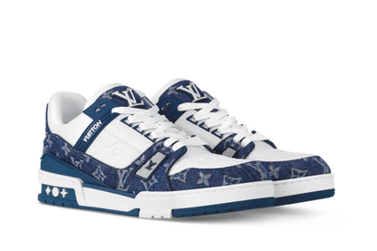 Louis Vuitton Trainers Blue Edition