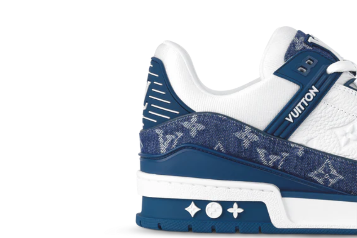 Louis Vuitton Trainers Blue Edition