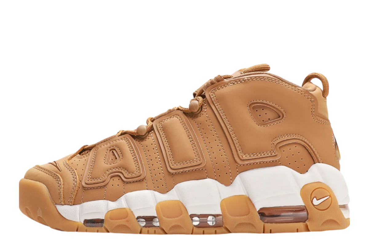 Nike Air More Uptempo 96 Quilted Wheat Gum Light Brown Edition