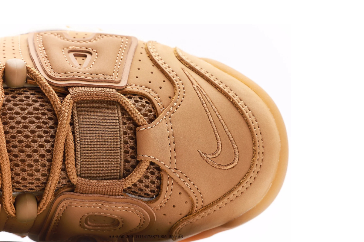 Nike Air More Uptempo 96 Quilted Wheat Gum Light Brown Edition