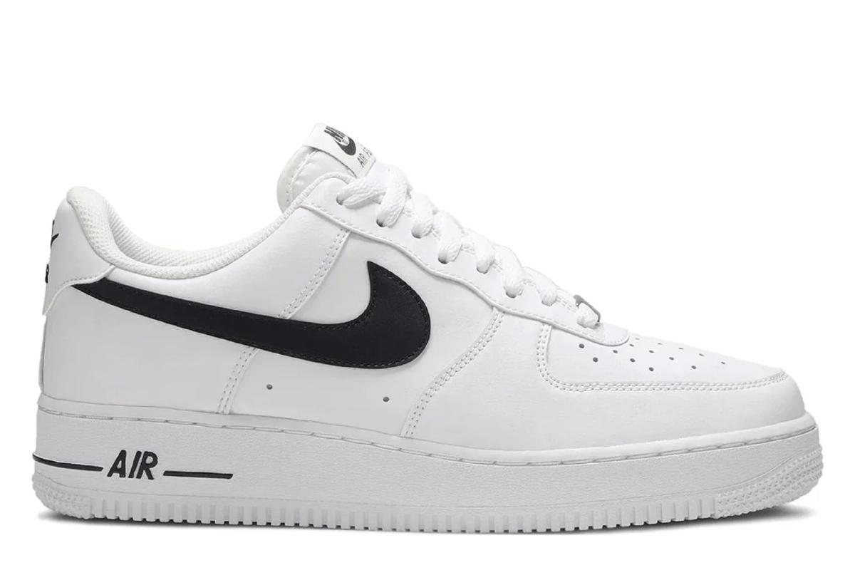 Air Force 1 '07 "Cut Out Swoosh" – White/Black