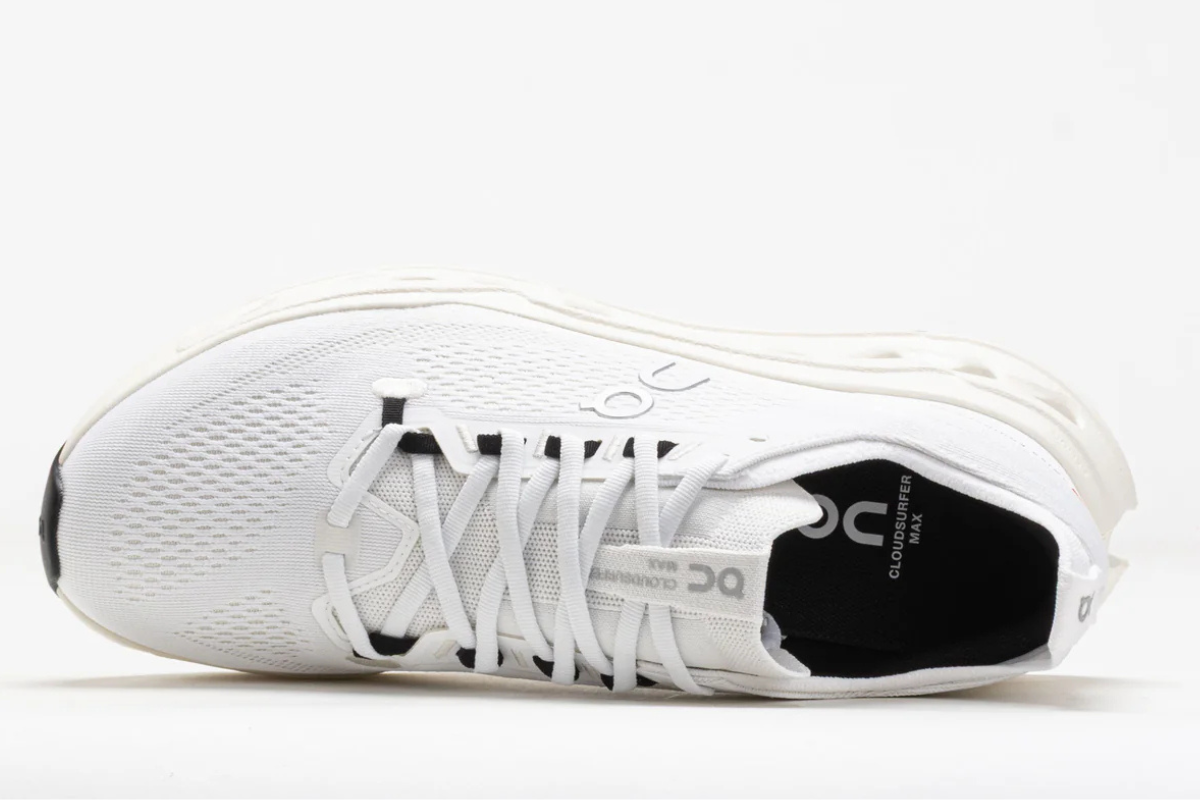 On Cloudsurfer Max Triple White Edition