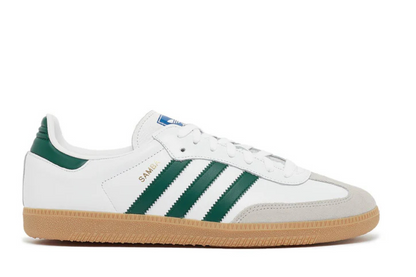 Adidas Samba OG "White/Collegiate Green/Gum"