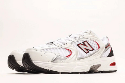 New Balance 530 in Beige and Red